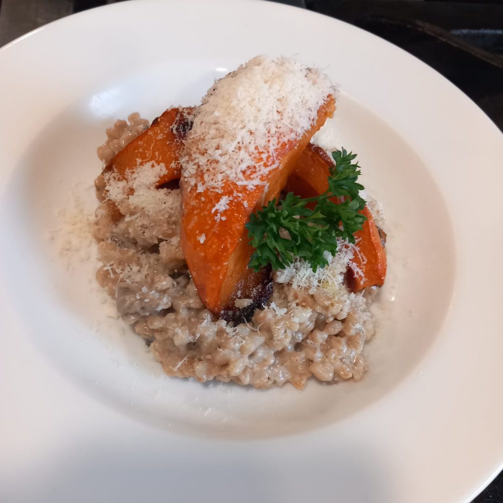 Risotto de petit épeautre aux champignons